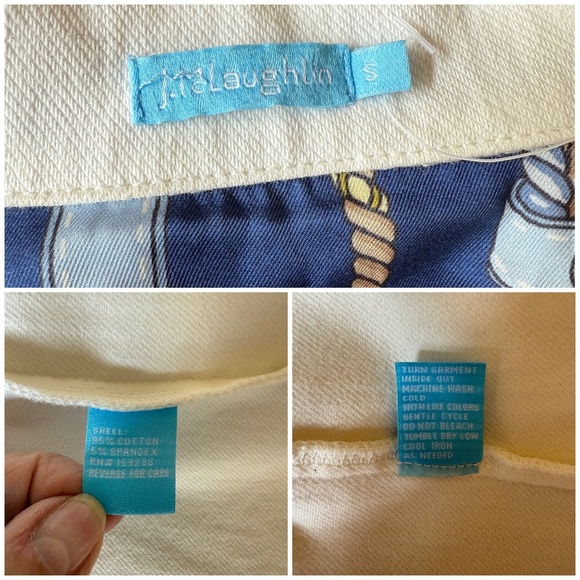 J MCLAUGHLIN COLBY JEANS JACKET BOXY CHIC PREPPY CASUAL CLASSIC TIMELESS NWOT S - Picture 10 of 12